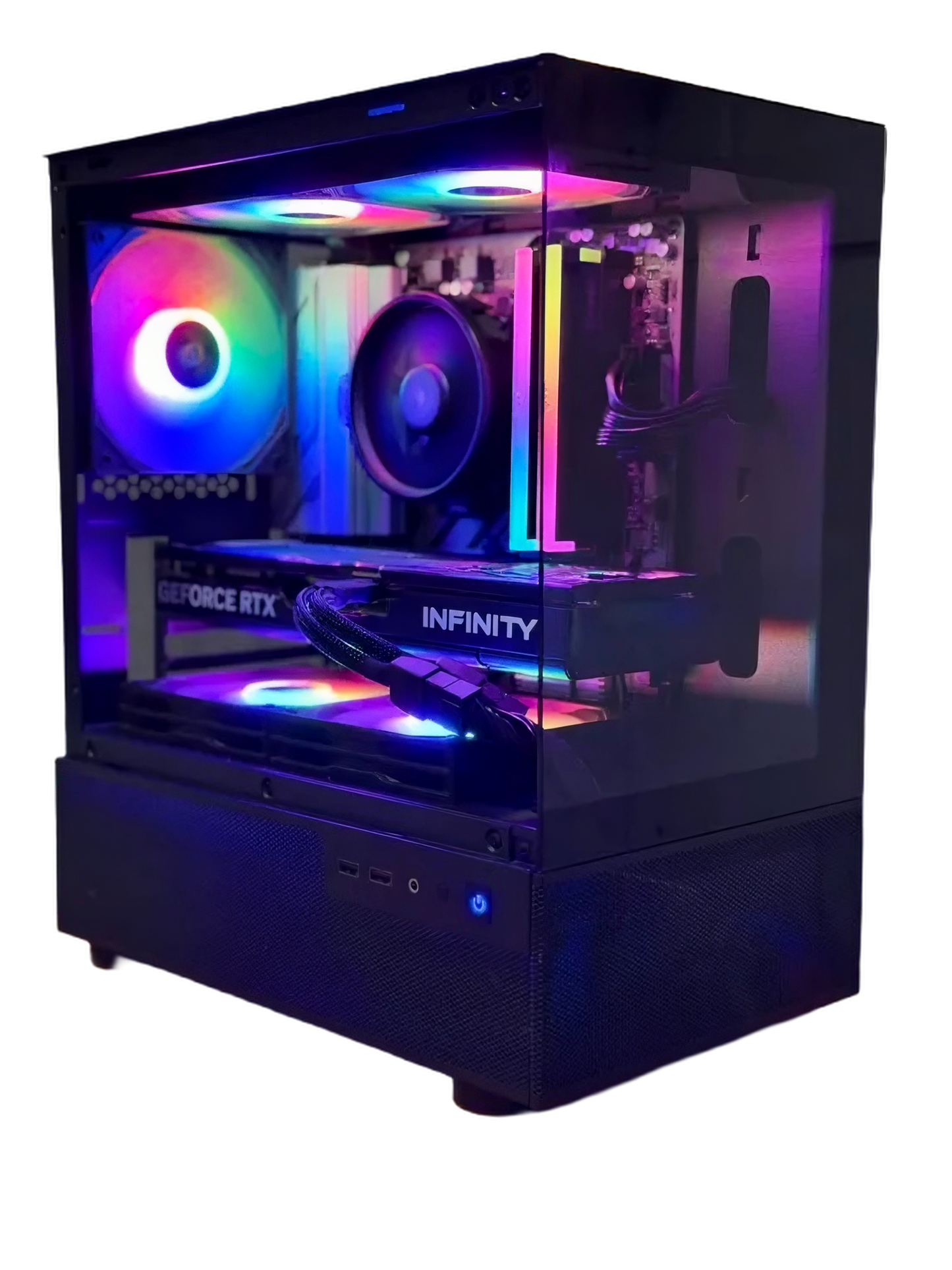 NexusPCs RTX 5060 TI Gaming PC - AMD Ryzen 5 7500F